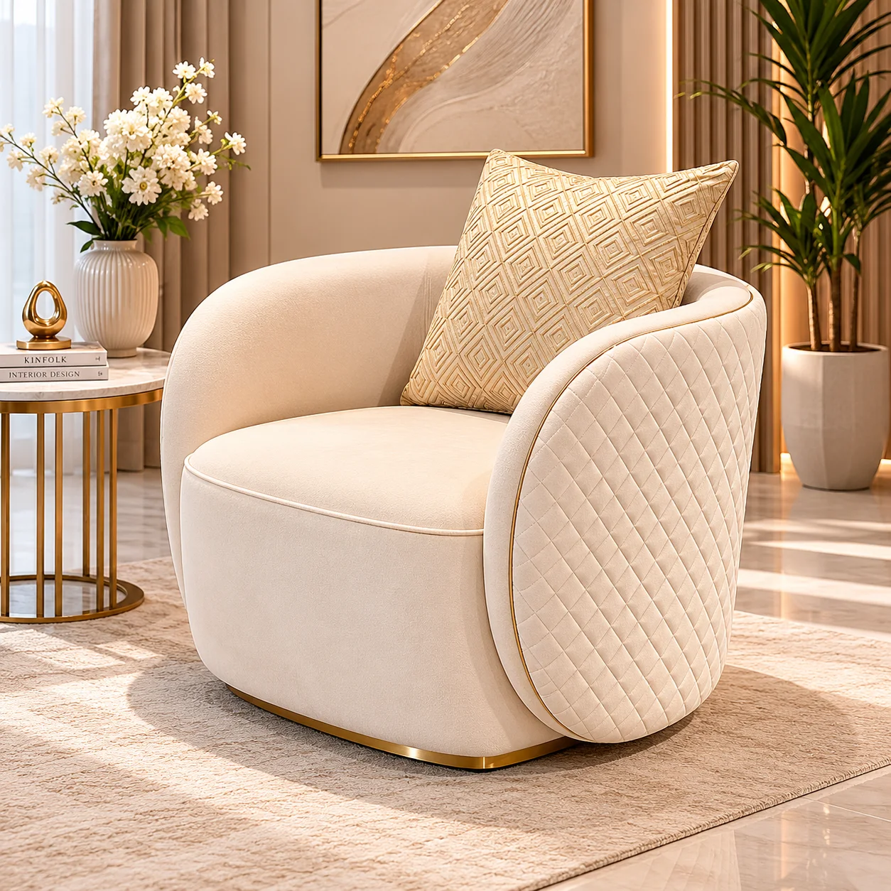 ARYANA (11) ARYANA ACCENT CHAIR - Image 1