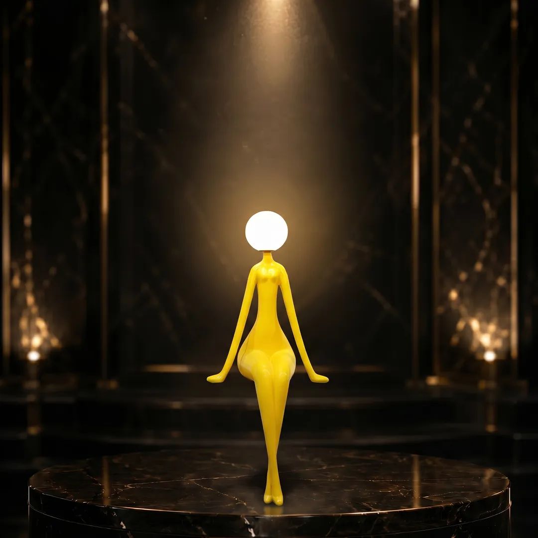 Decorative-Accessorie (37) Sunseeker Globe Figure Lamp - Image 1