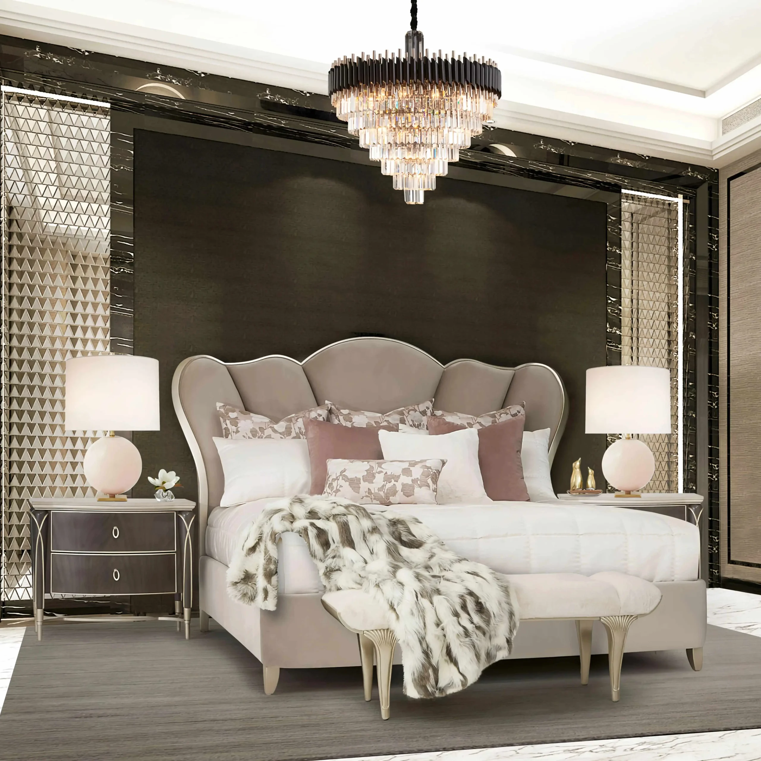 VILLA CHERIE (117)2 VILLA CHERIE BED FRAME - Image 1