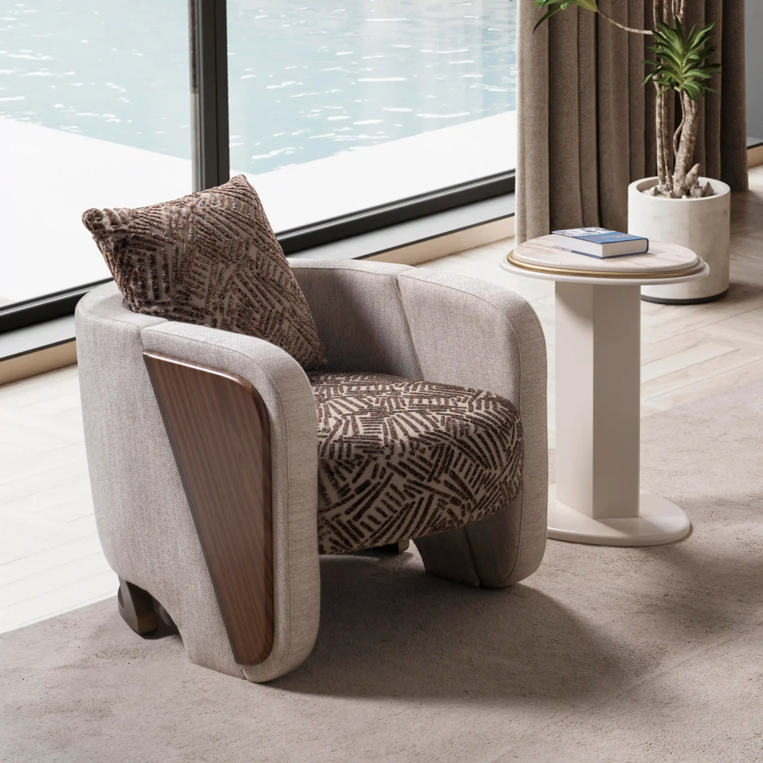 PASCAL ACCENT CHAIR - Image 1