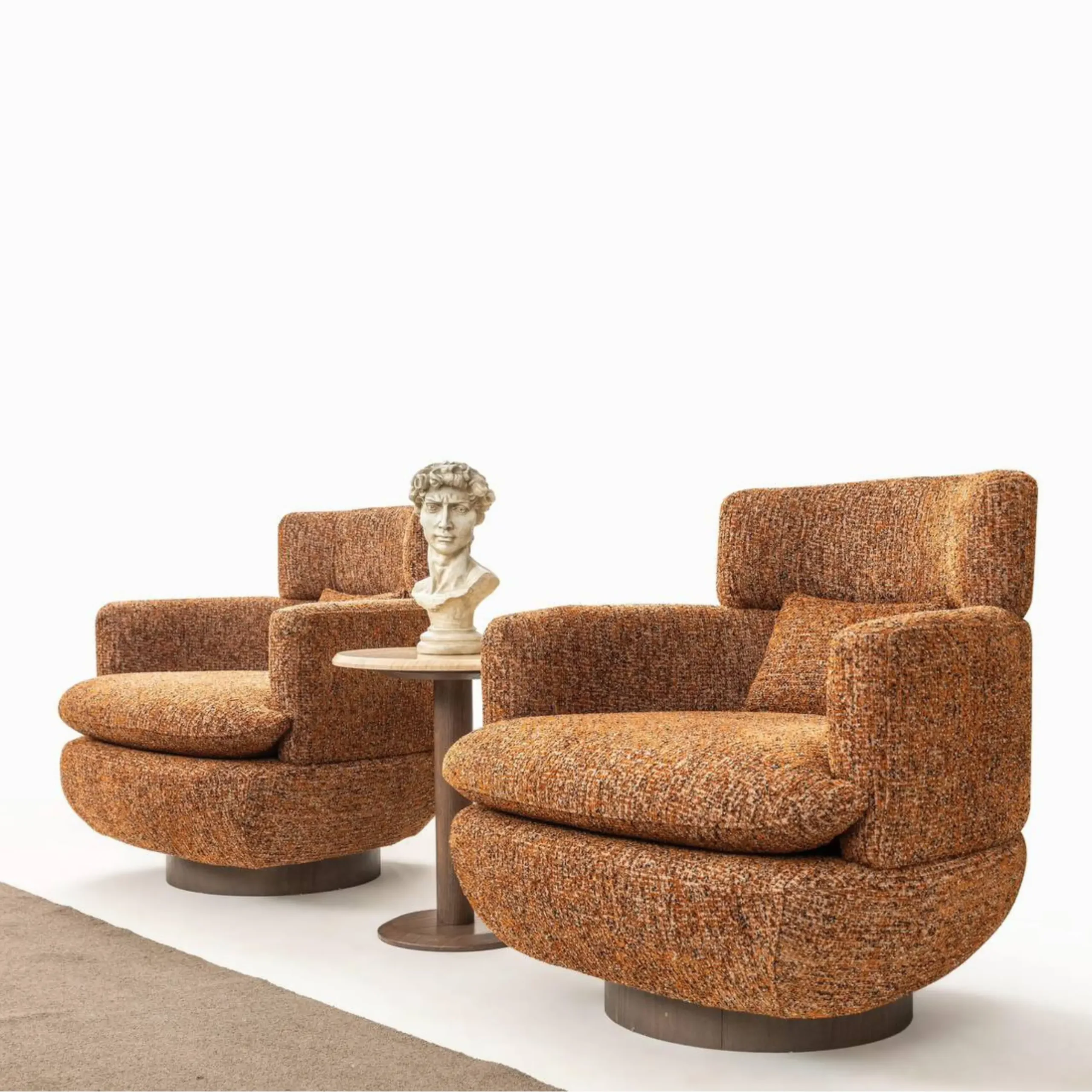 FLY SWIVEL ACCENT CHAIR - Image 1