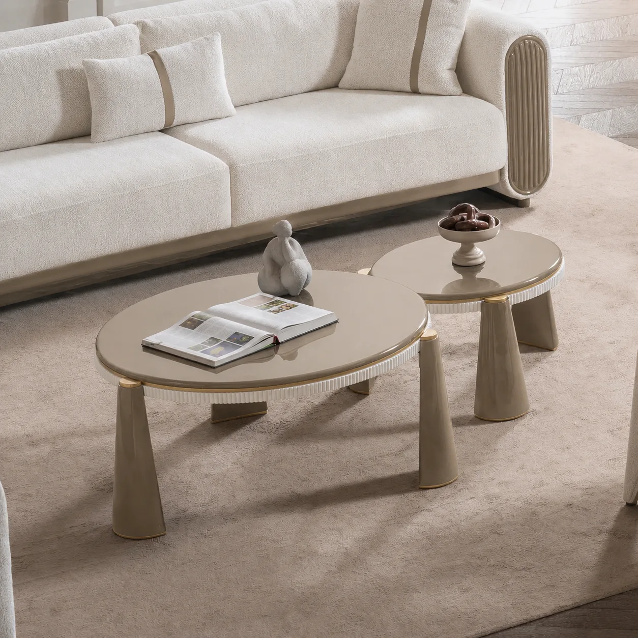 LIZBON 2-PCS COFFEE TABLE - Image 1