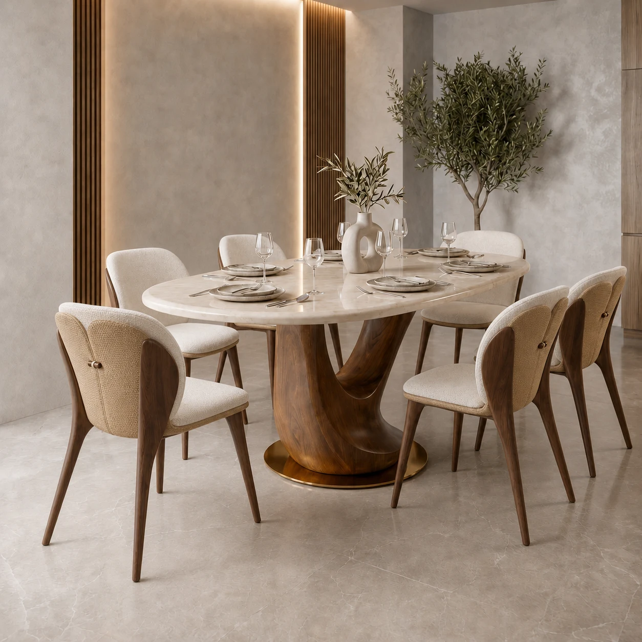 MAYA (1) MAYA DINING SET - Image 1